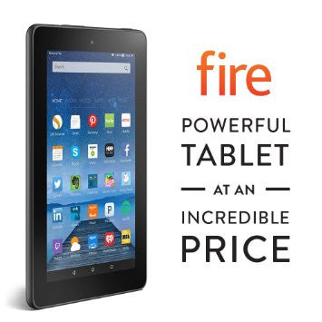 Fire, 7" Display, Wi-Fi, 8 GB - Includes Special Offers, Black